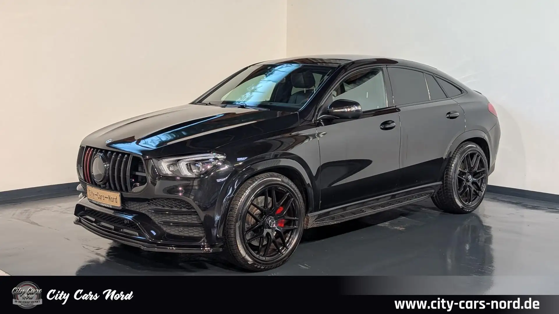 Mercedes-Benz GLE 400 d 4M Coupe AMG+PANO+BURM+HUD+360°+LUFT Schwarz - 1
