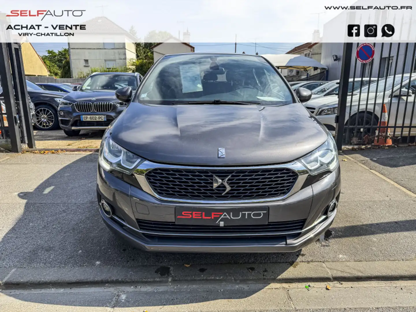 DS Automobiles DS 4 E-HDI 115CH EXECUTIVE S\u0026S Gris - 2