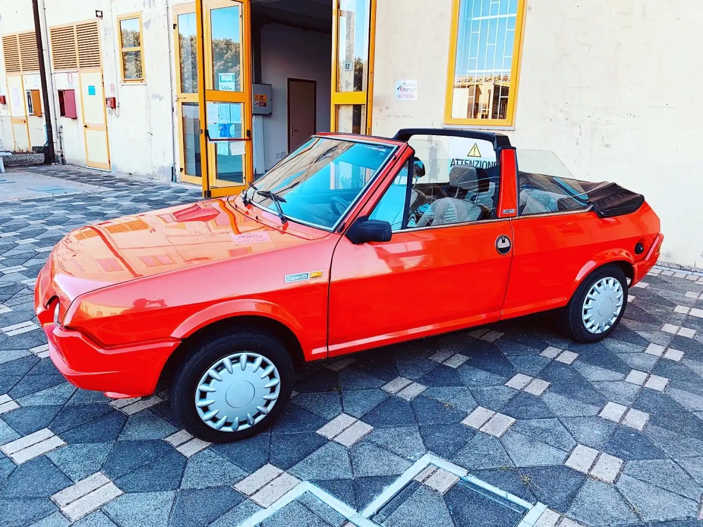 Fiat Ritmo super 85 Cabrio Bertone Orange - 1