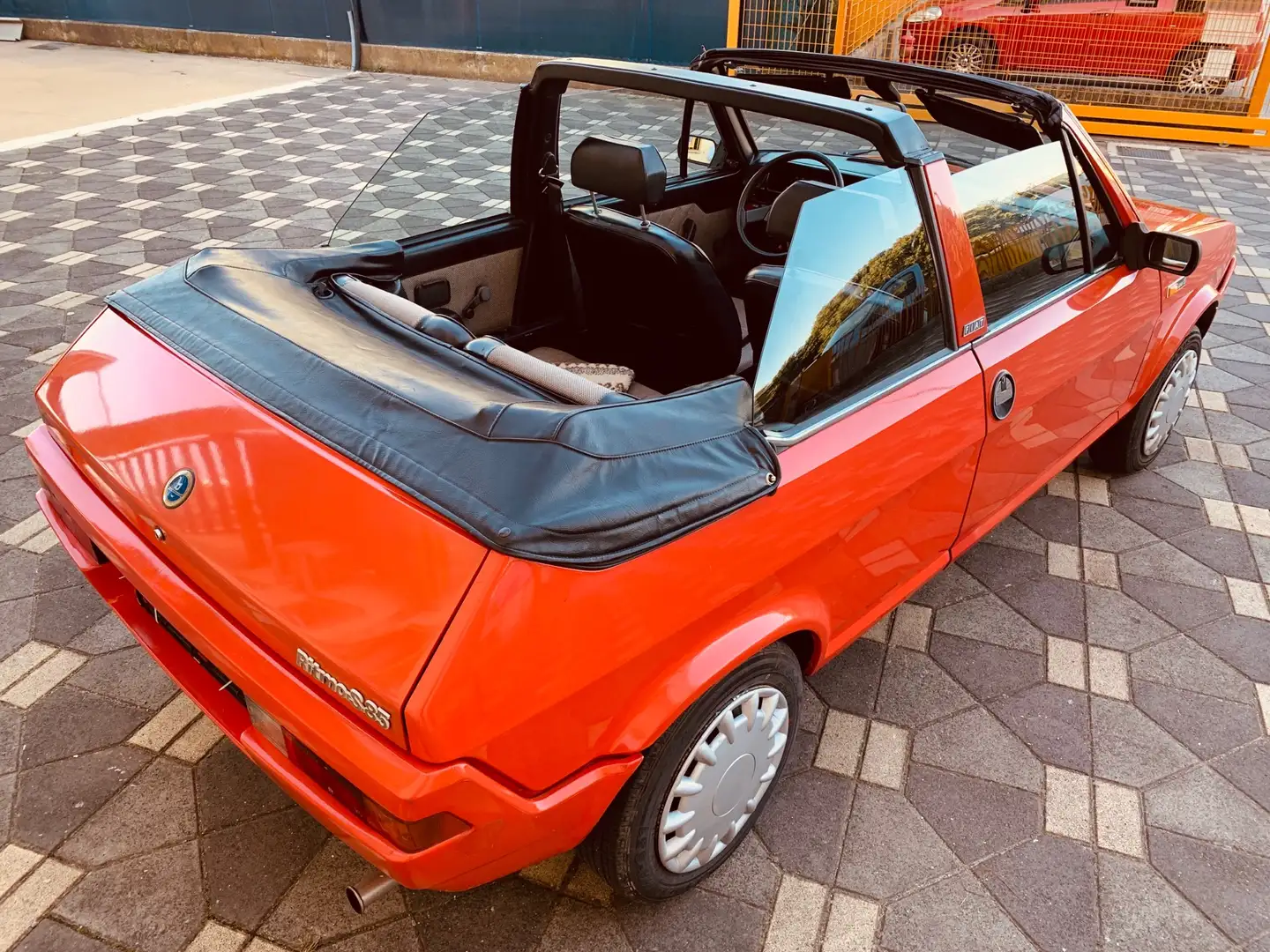 Fiat Ritmo super 85 Cabrio Bertone Orange - 2