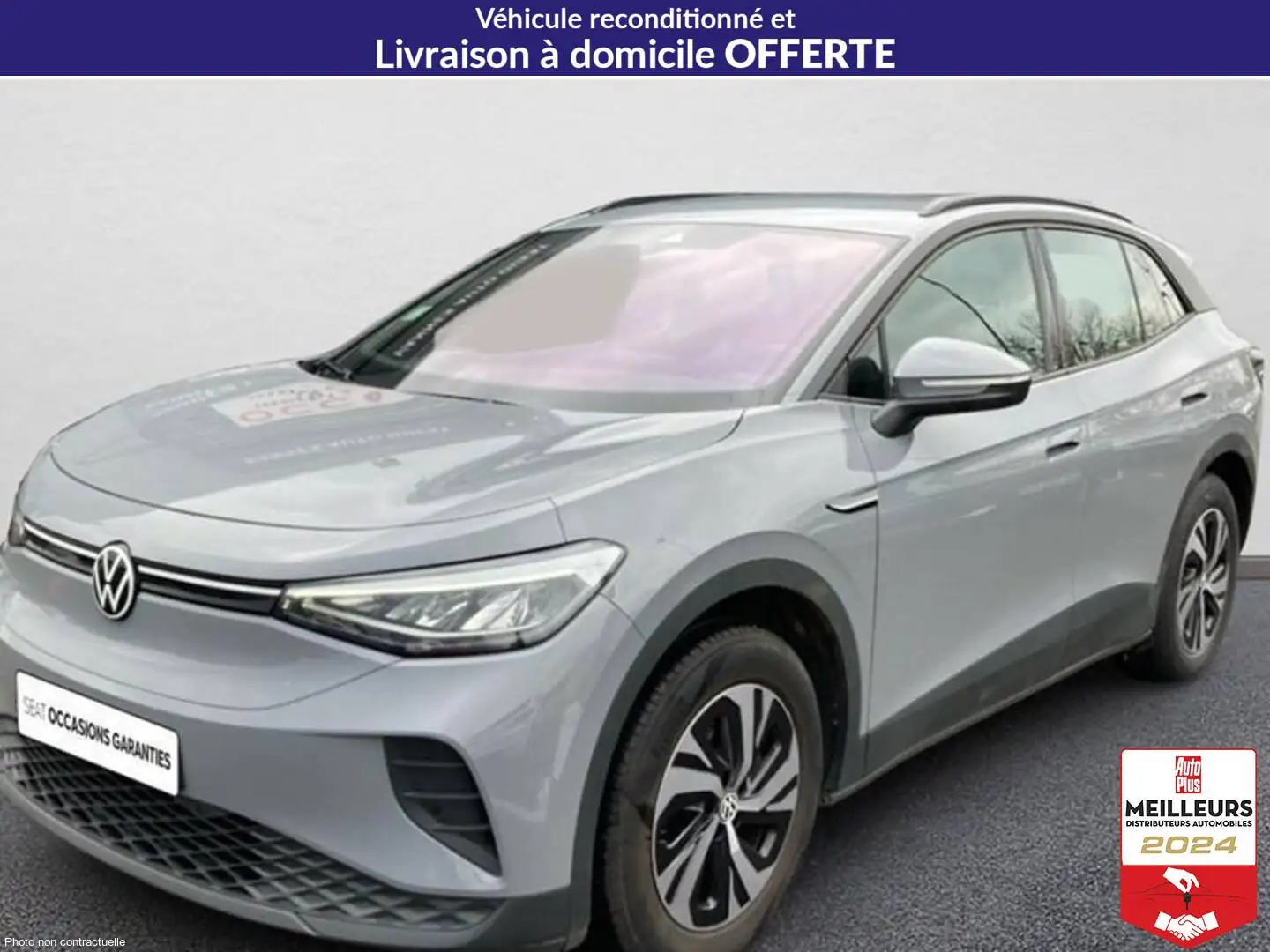 Volkswagen ID.4 149 ch pure Gris - 1