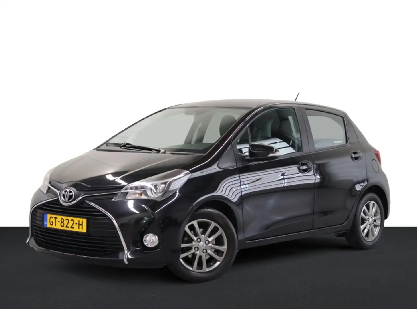 Toyota Yaris 1.3 VVT-i Aspiration Zwart - 1