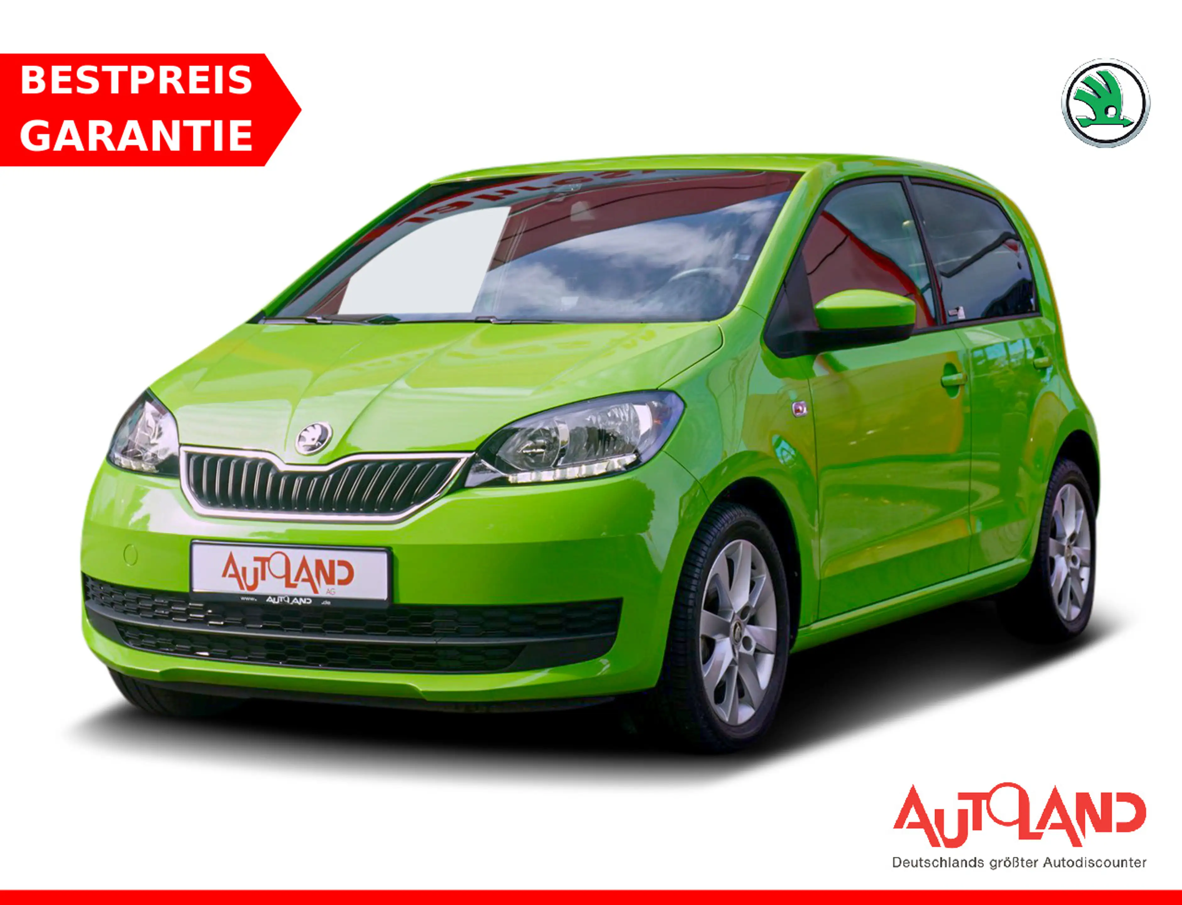 Skoda Citigo 1.0 MPI Clever Bluetooth PDC Sitzheizung