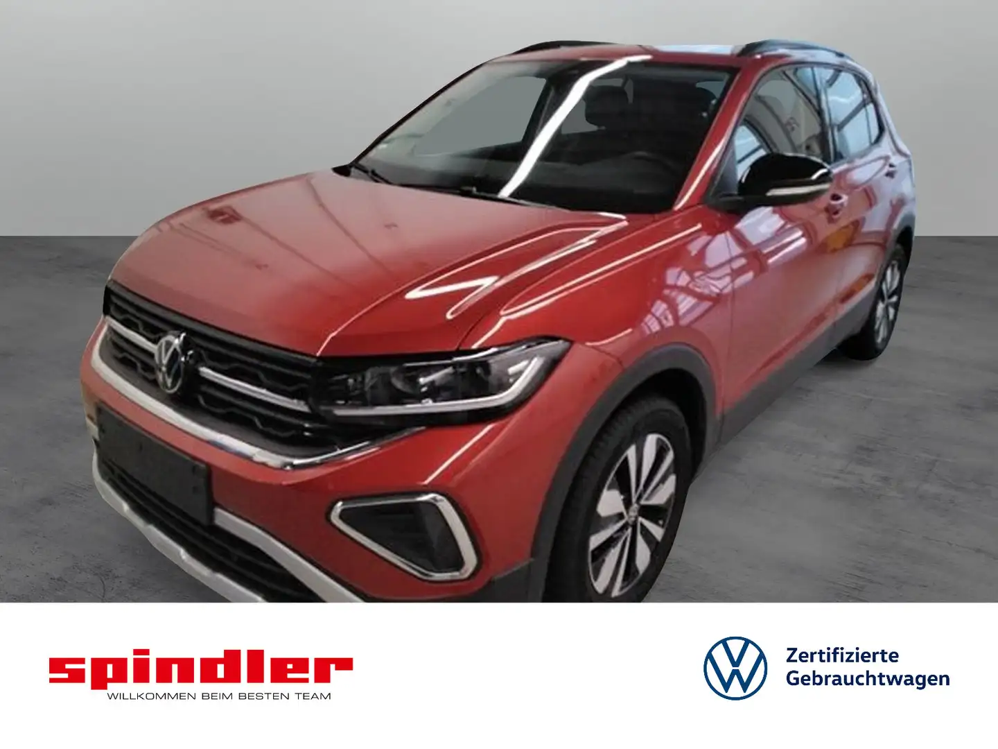 Volkswagen T-Cross Goal 1.0 TSI / Matrix, Beats, App, ACC Rot - 1