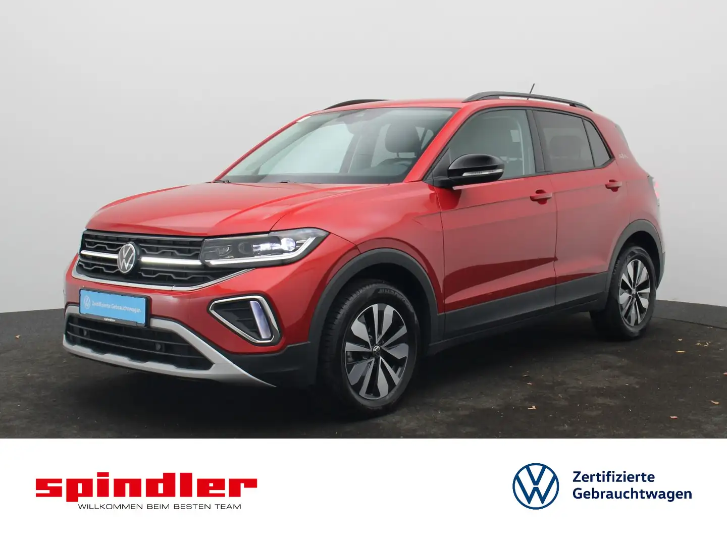 Volkswagen T-Cross Goal 1.0 TSI / Matrix, Beats, App, ACC Rot - 1