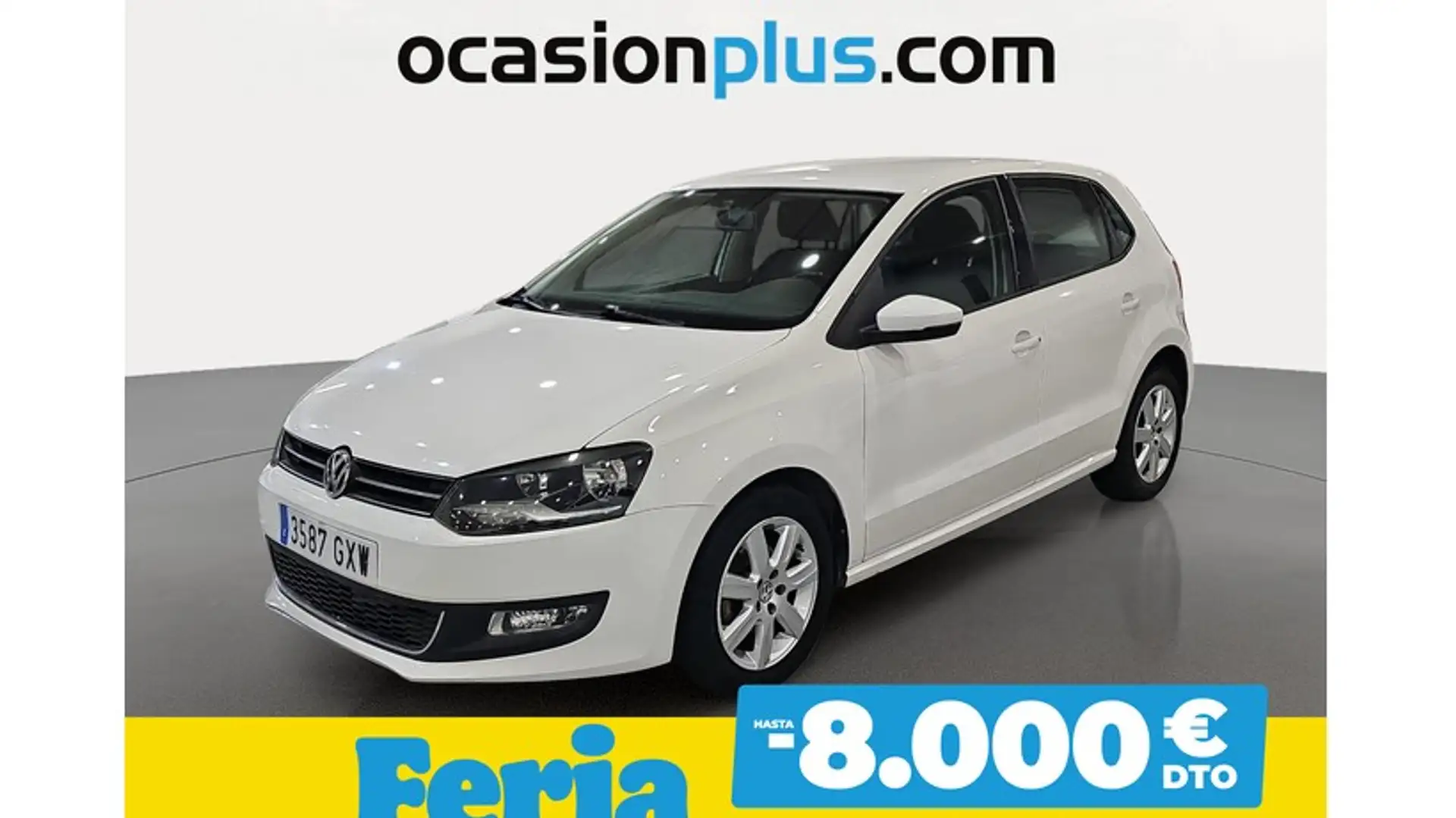 Volkswagen Polo 1.6TDI Sport 90 Wit - 1