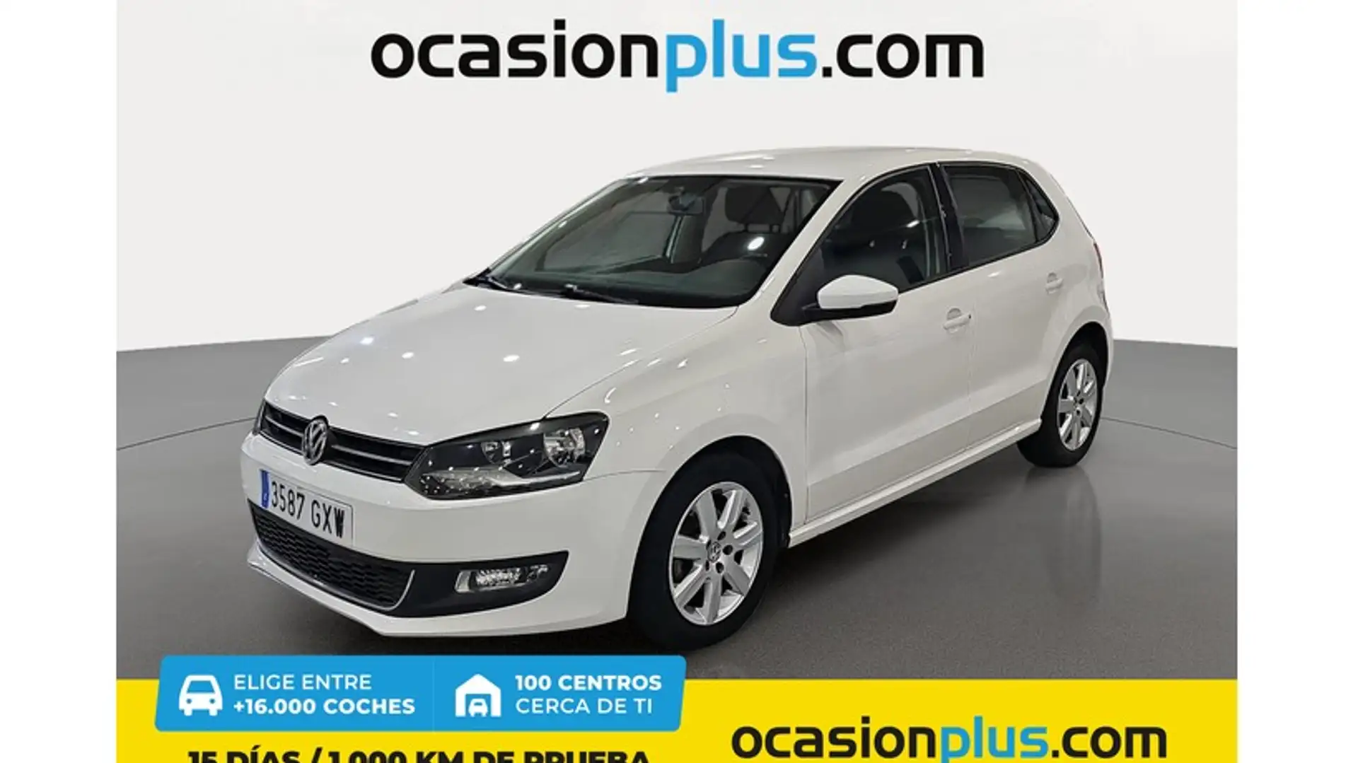 Volkswagen Polo 1.6TDI Sport 90 Weiß - 1