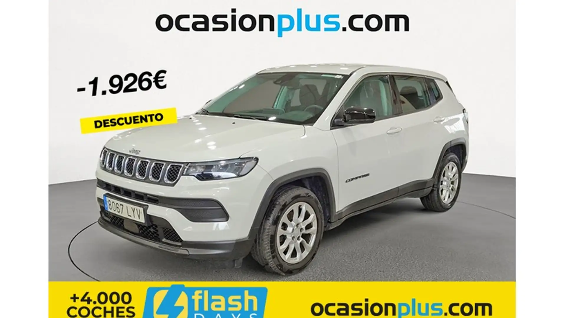 Jeep Compass 1.3 Gse T4 Longitude 4x2 130 Blanco - 1