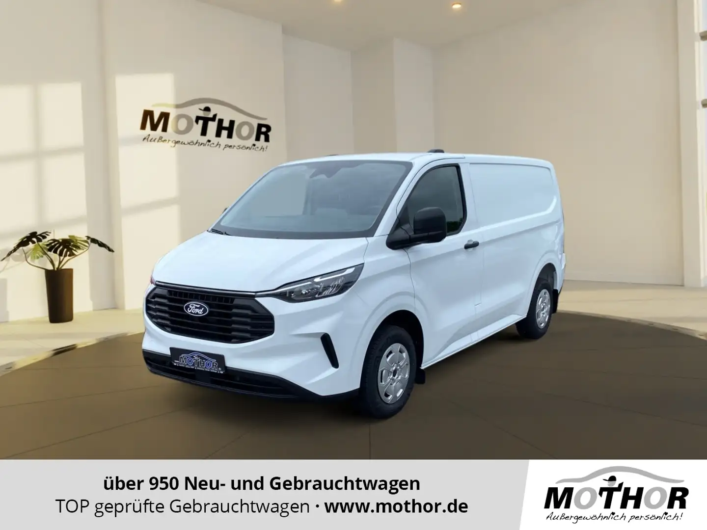 Ford Transit Custom Trend 2.0 EcoBlue TEMP PDC KAM Weiß - 1