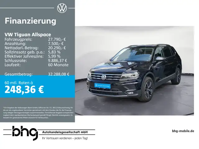 Volkswagen Tiguan Allspace 2,0 TDI 4Motion DSG Highline