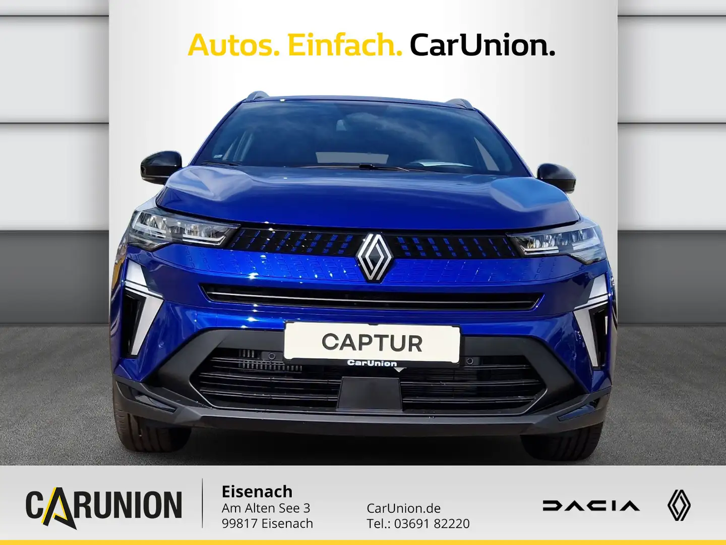 Renault Captur Techno Mild Hybrid 140 Blau - 2