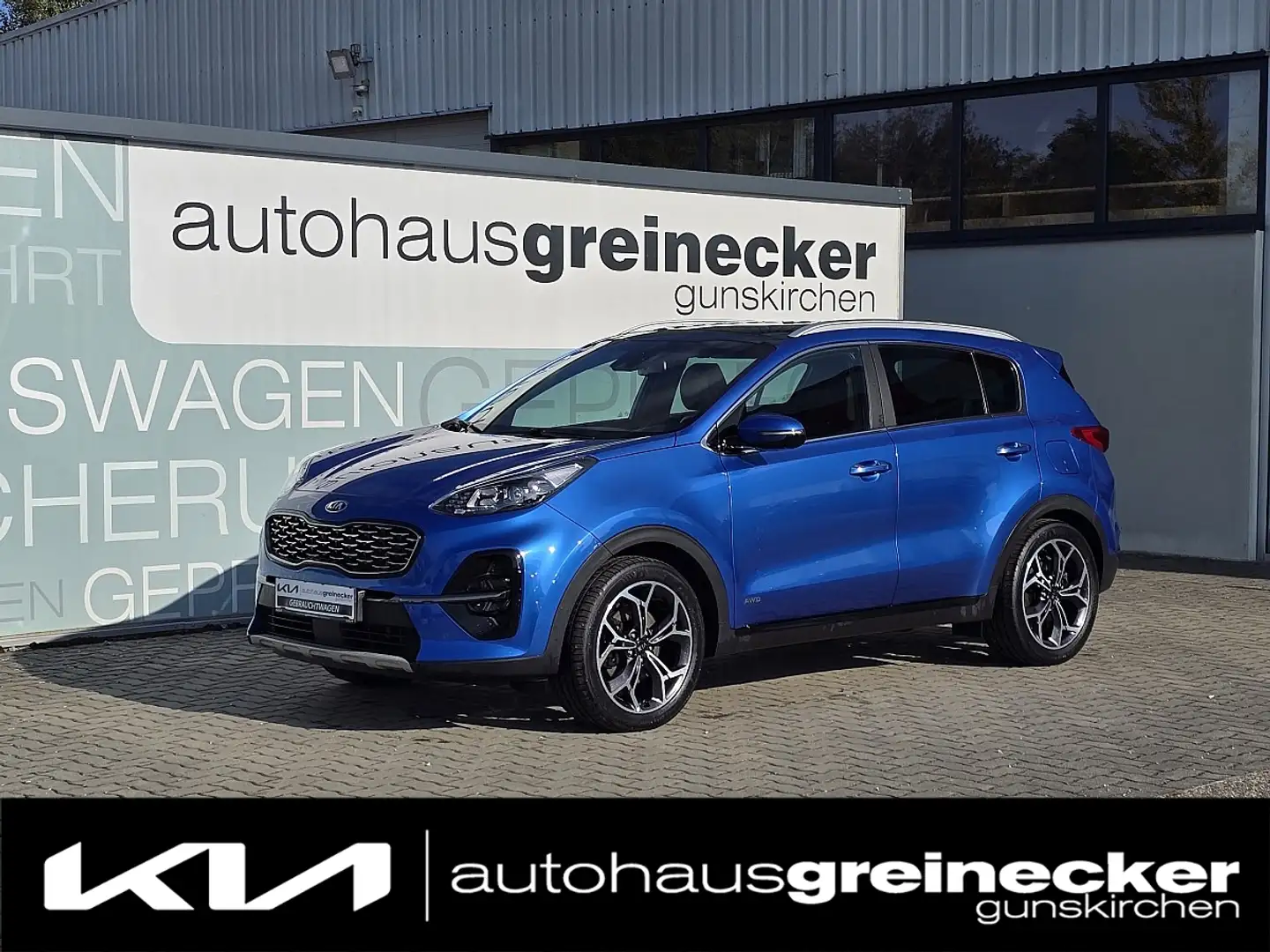Kia Sportage 1,6 CRDI SCR MHD AWD GT-Line DCT Aut. Blau - 1