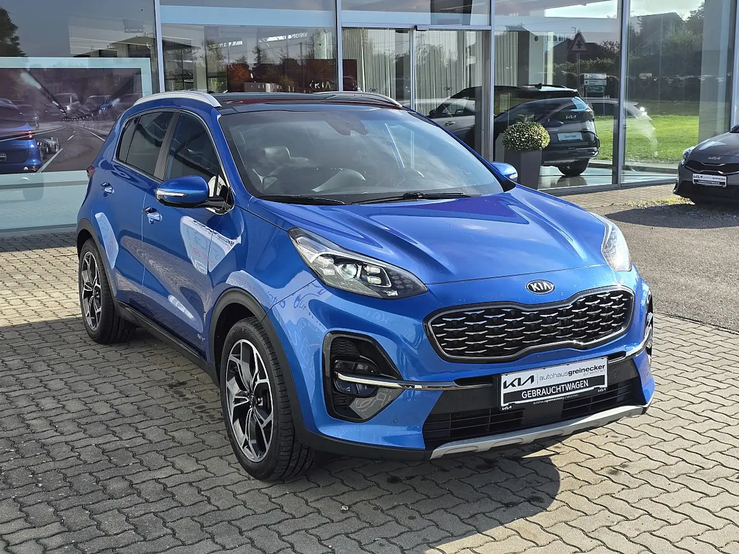 Kia Sportage 1,6 CRDI SCR MHD AWD GT-Line DCT Aut. Blau - 2