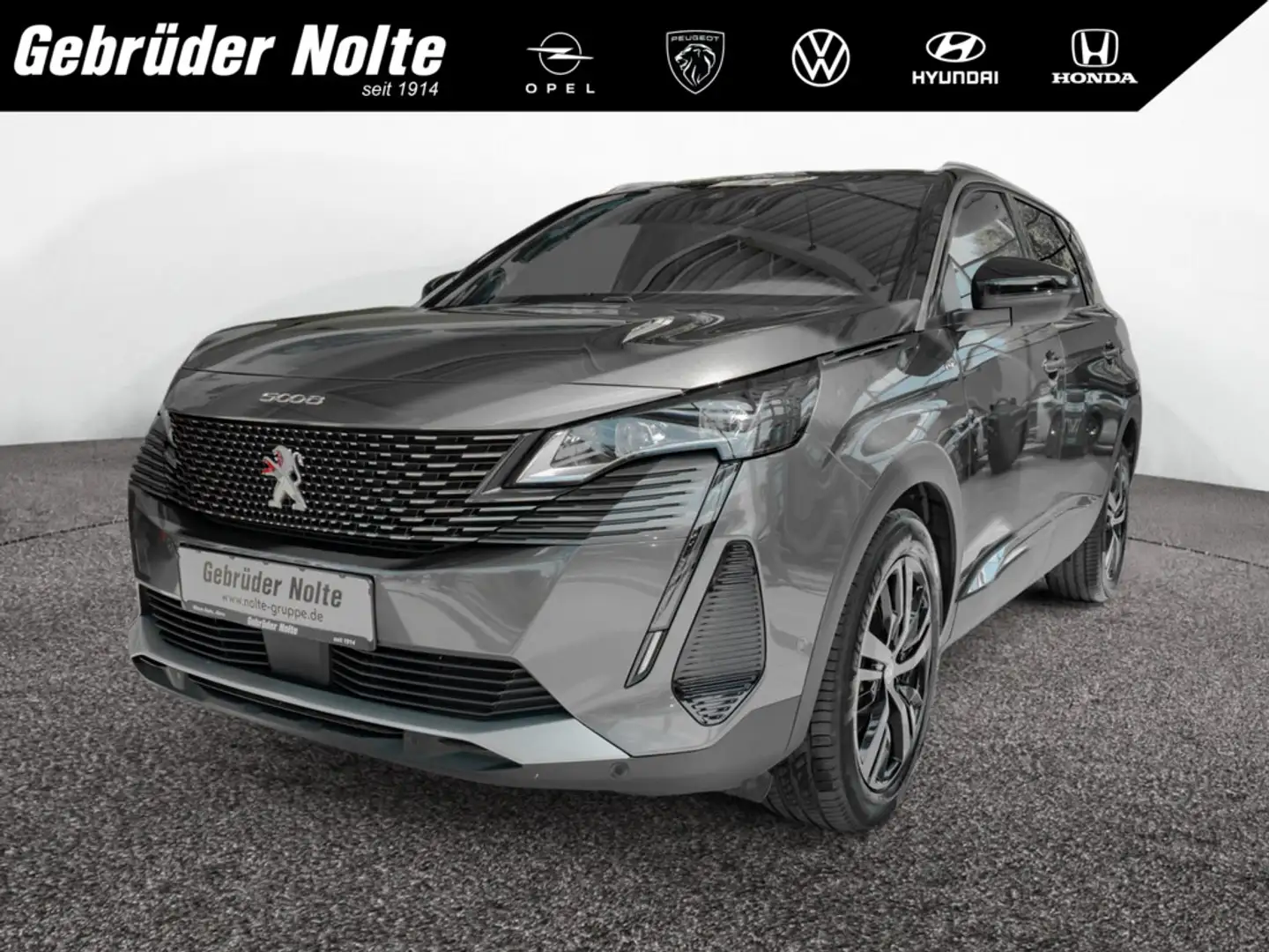 Peugeot 5008 GT BlueHDi 180 EAT8 LED PANO 7-SITZER Grau - 1