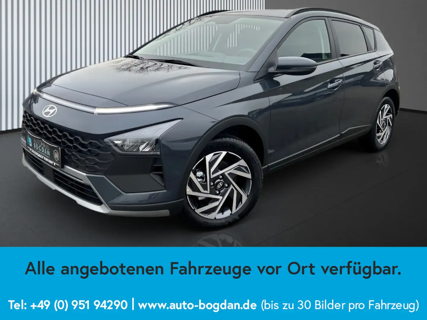 Hyundai BAYON LED*Automatik*Navi vApp*Garantie Grau - 2