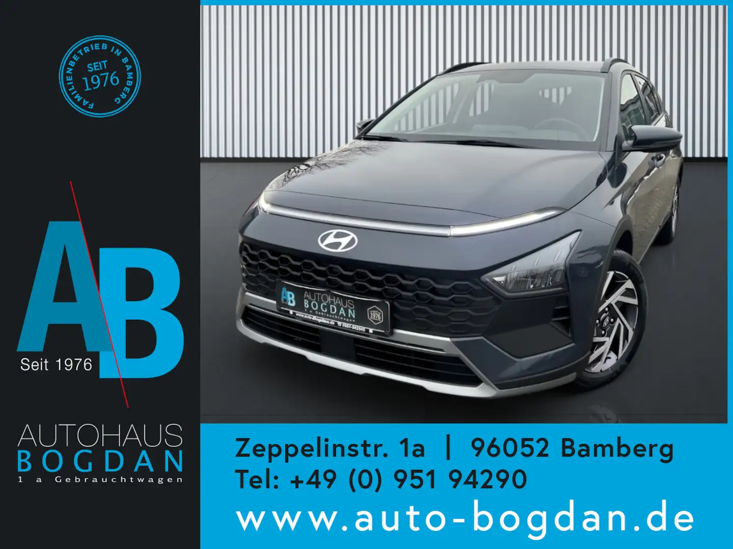 Hyundai BAYON LED*Automatik*Navi vApp*Garantie Grau - 1
