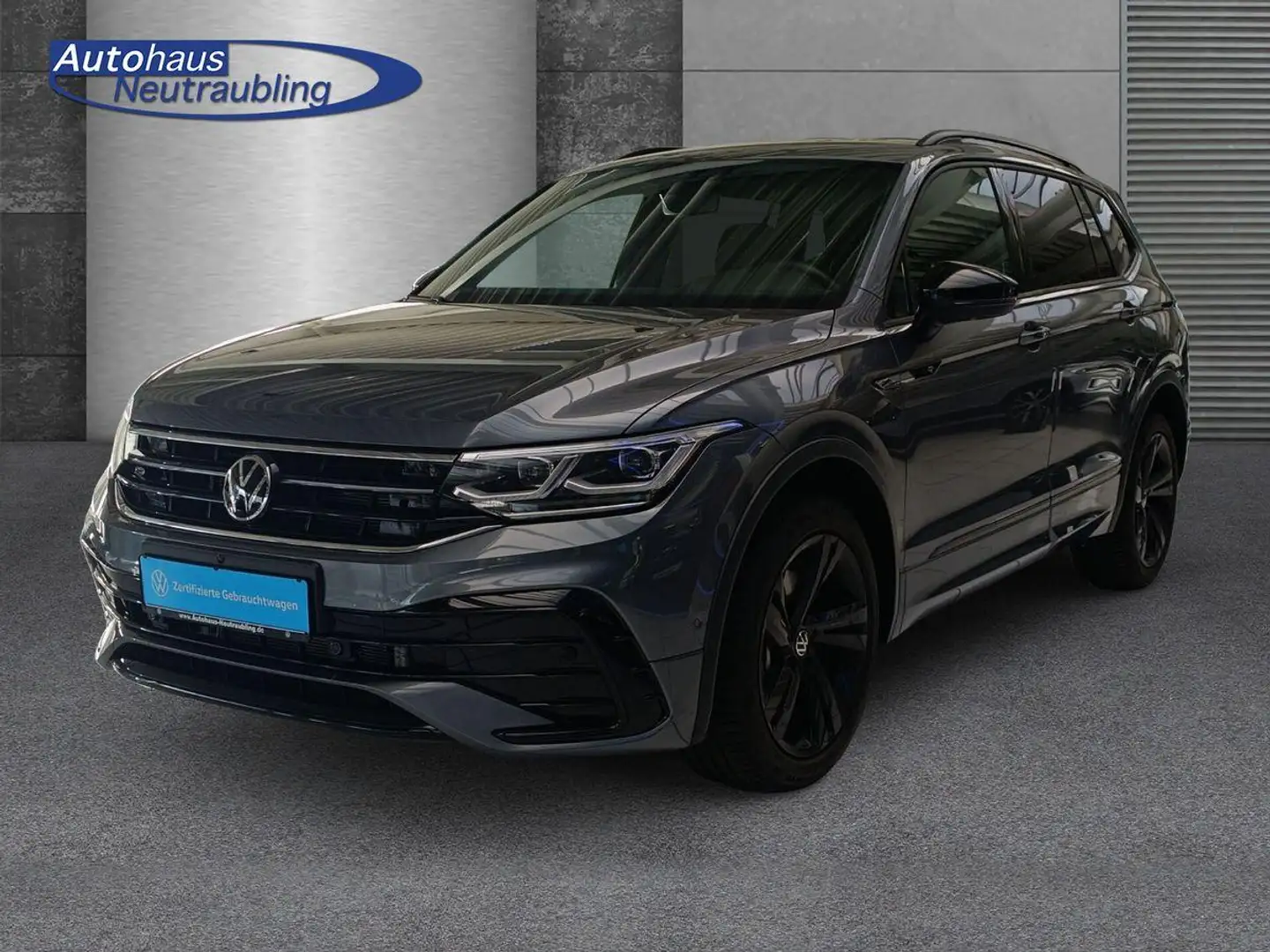 Volkswagen Tiguan Allspace 2.0 TDI "R-LINE" 4 MOTION 193 PS DSG+NAVI+AHK+REAR Grau - 2