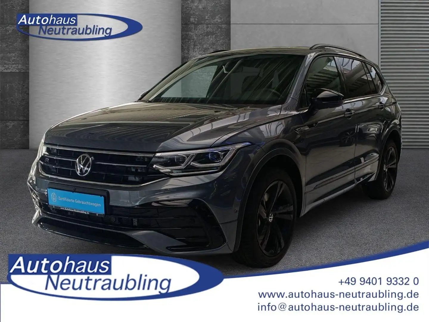Volkswagen Tiguan Allspace 2.0 TDI "R-LINE" 4 MOTION 193 PS DSG+NAVI+AHK+REAR Grau - 1
