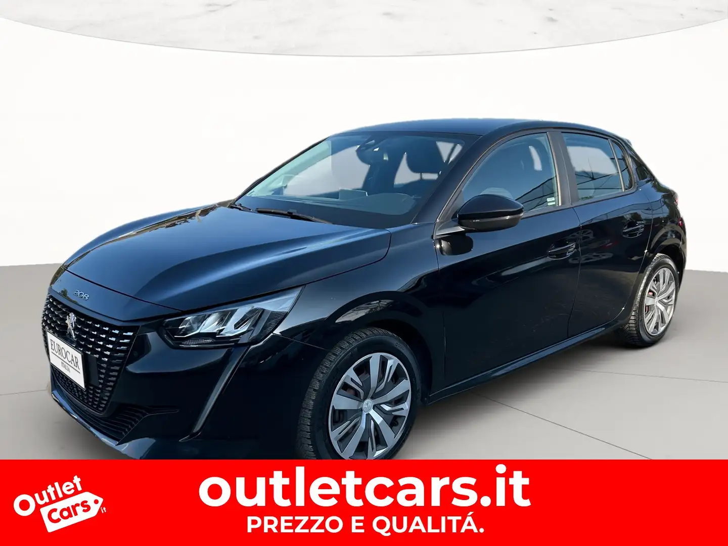 Peugeot 208 1.2 puretech active s&s 75cv my20 Nero - 1