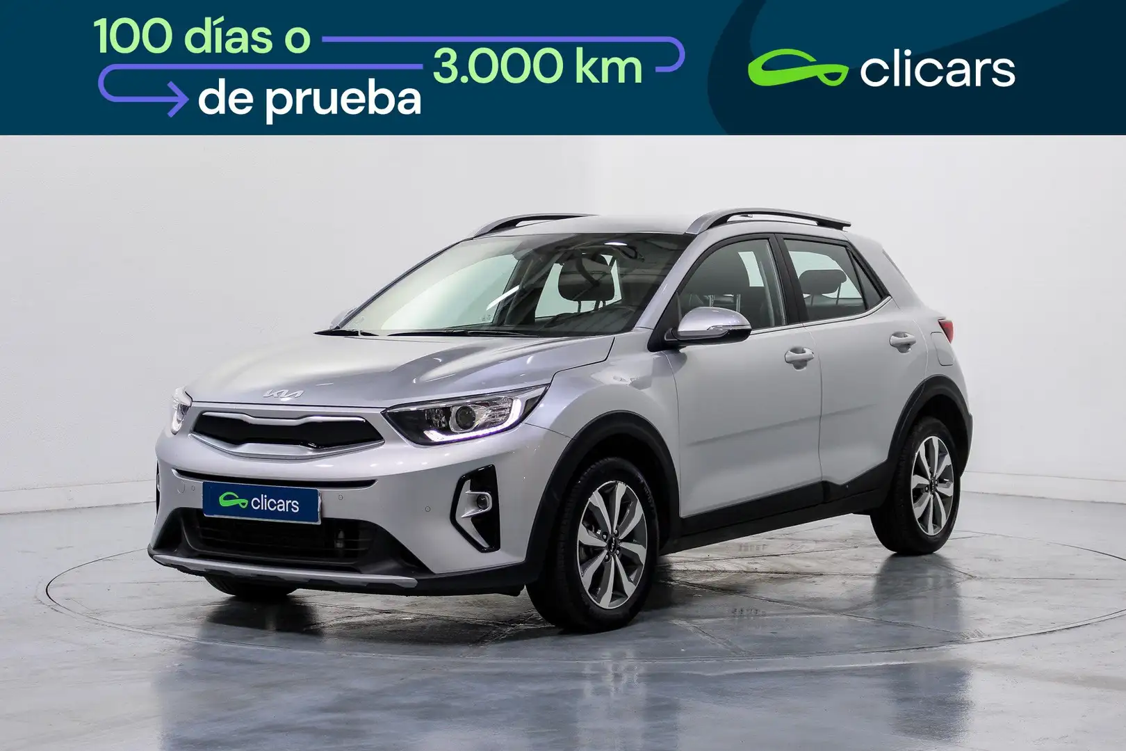 Kia Stonic 1.0 T-GDi MHEV Drive 100 DCT Plateado - 1