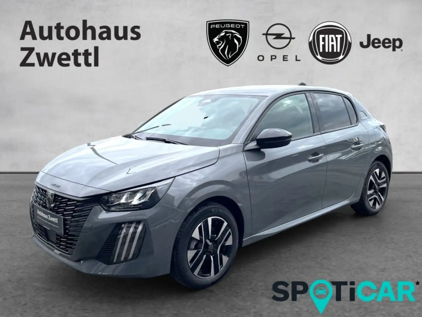 Peugeot 208 Allure PT 100 Grau - 1