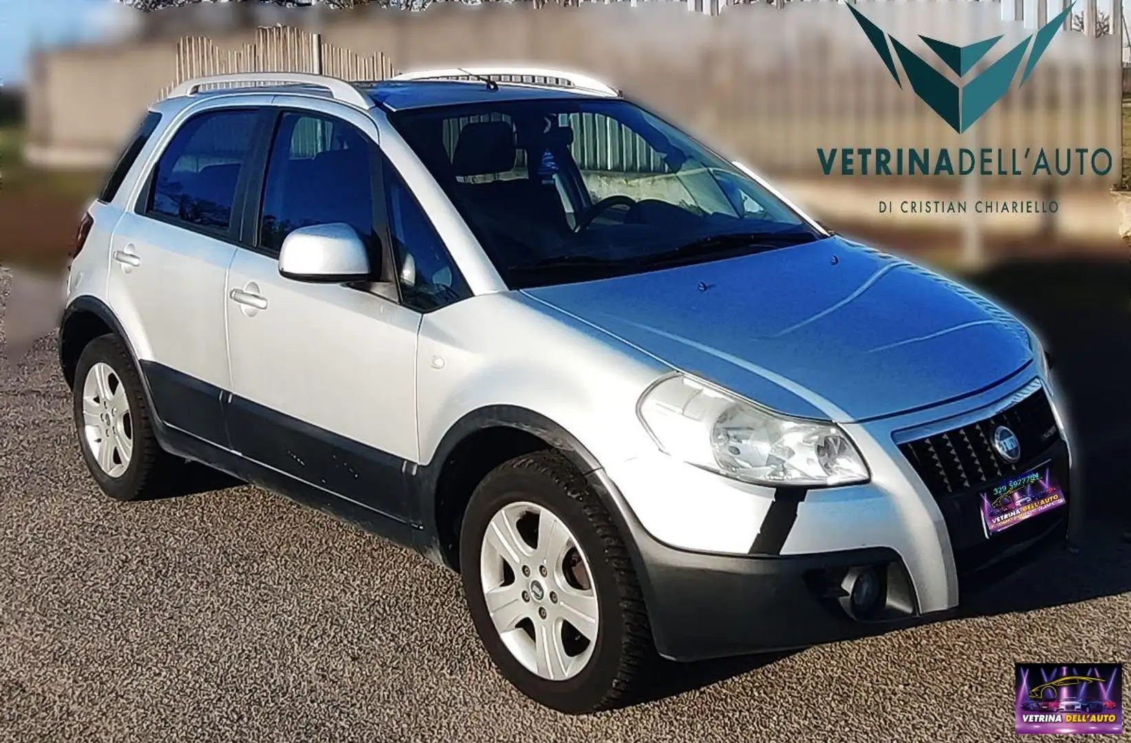Fiat Sedici 1.9 MJT 4x4 Experience Grijs - 1
