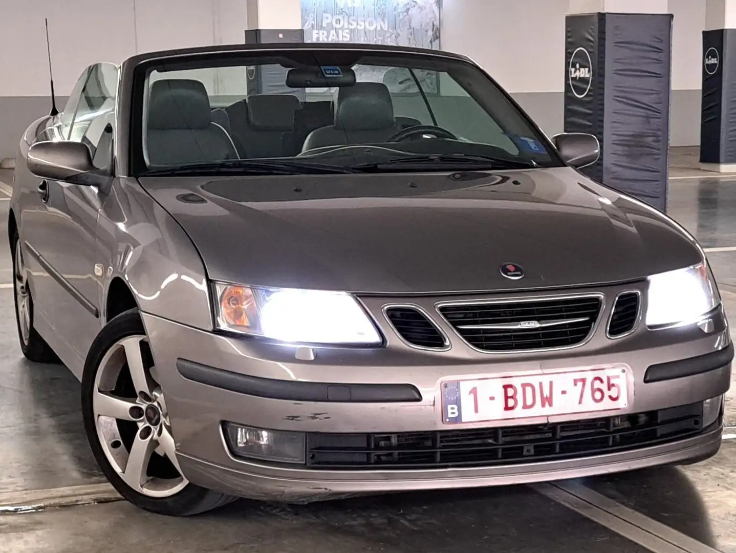 Saab 9-3 9-3 Cabriolet 2.0 Turbo 16v Vector Argent - 1