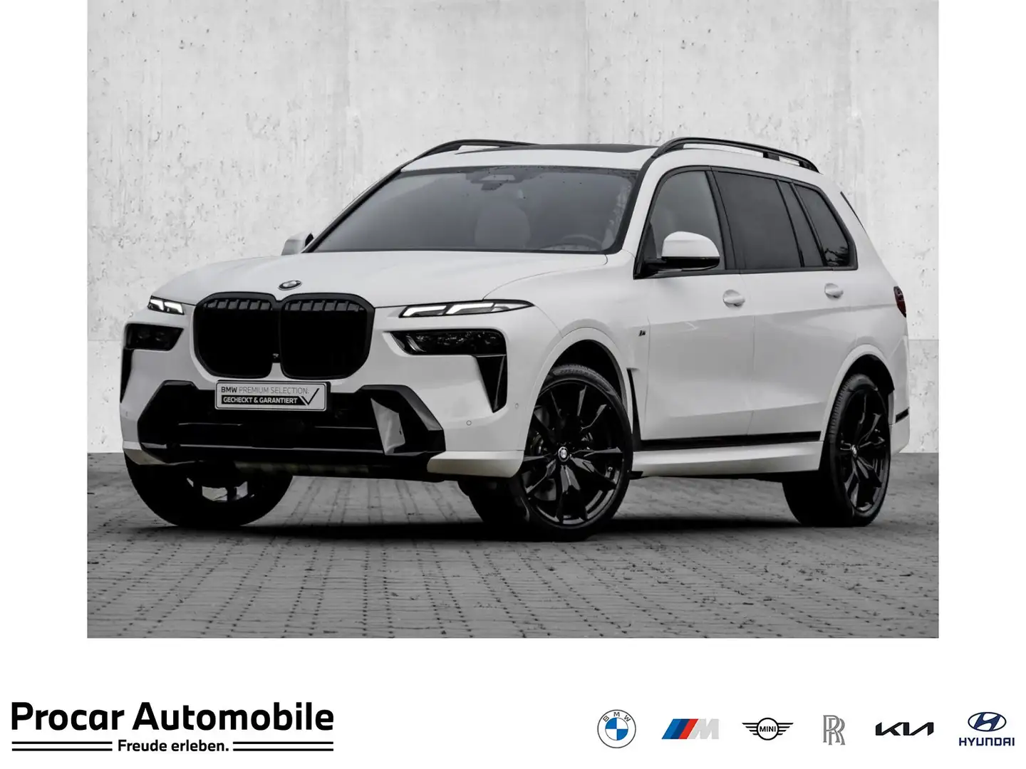 BMW X7 xDrive40d M SPORT PRO+AHK+H/K+DA PROF+360°+STANDHZ Wit - 1