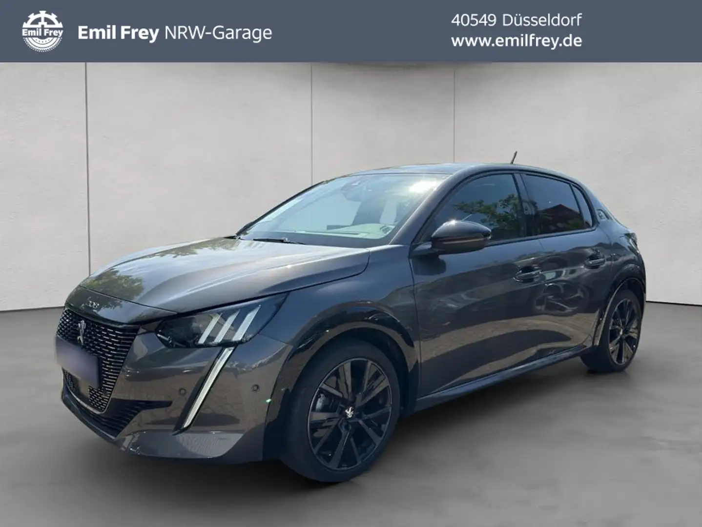 Peugeot 208 EAT8 GT PANO+NAVI+LED+SHZ Grau - 1