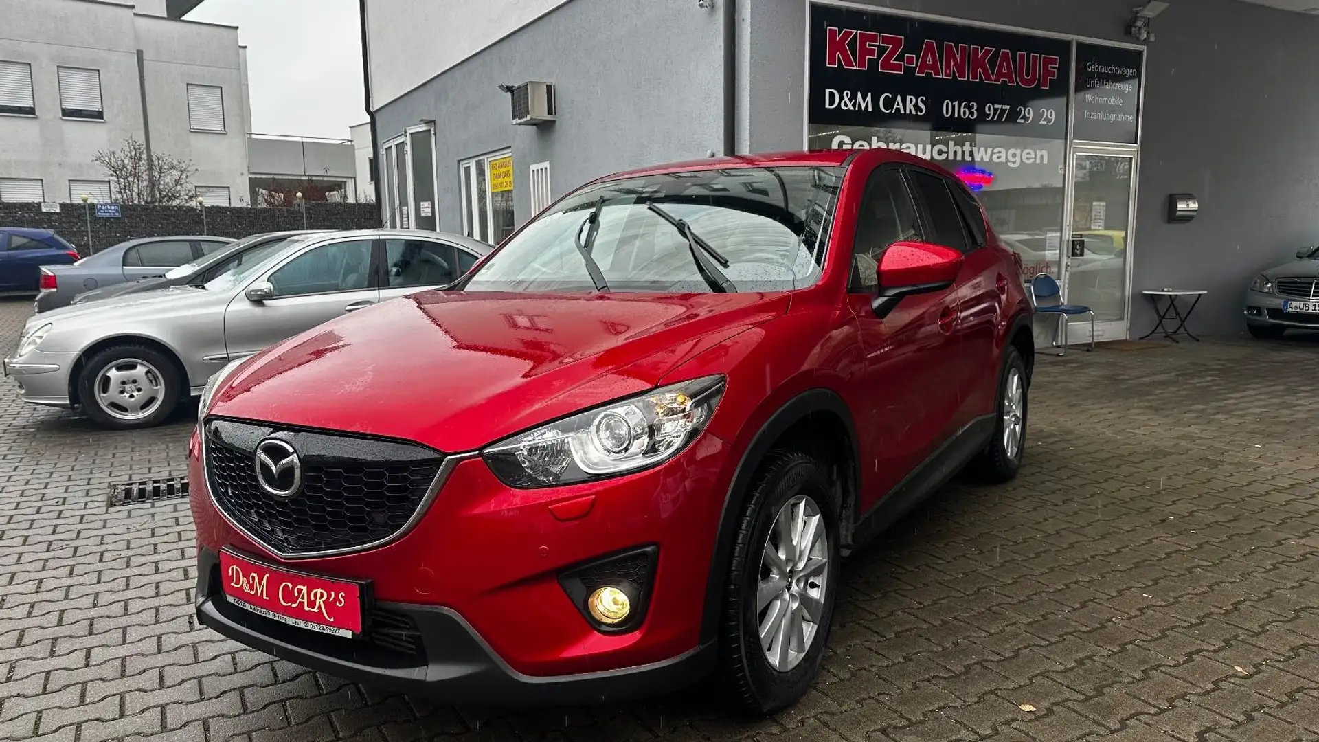 Mazda CX-5 Sen2WD(TÜV 12,2027)SEHCKHEFT) NAVI 1 HAND Rot - 1