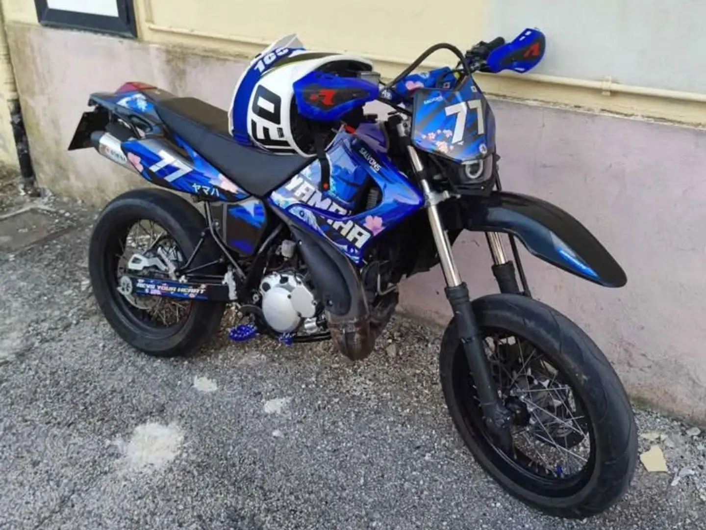 Yamaha DT 125 X Синій - 1