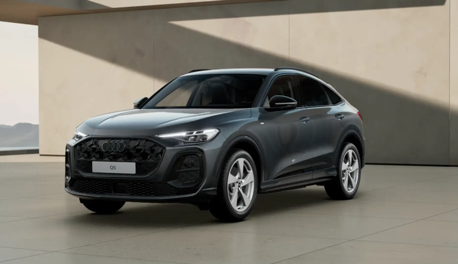 Audi Q5 Sportback 2.0TDI quattro S line S tronic 150kW Gris - 1