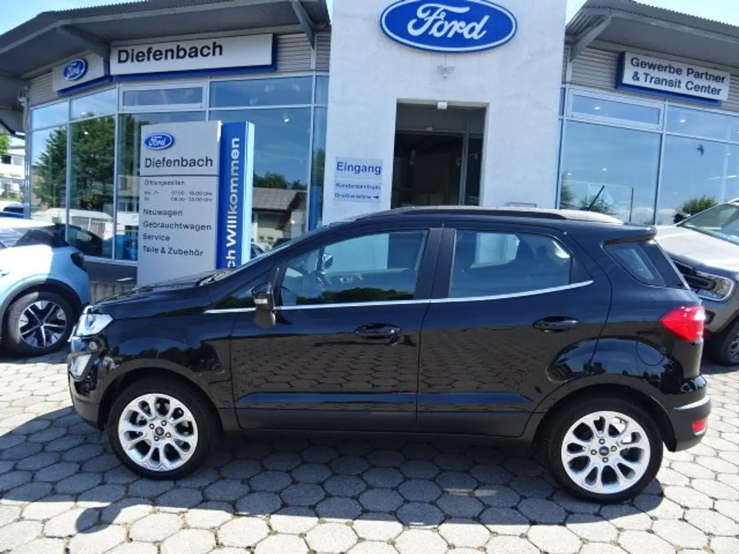 Ford EcoSport 1.0 Ecoboost Titanium +Kamera+Navi+B&O Schwarz - 2