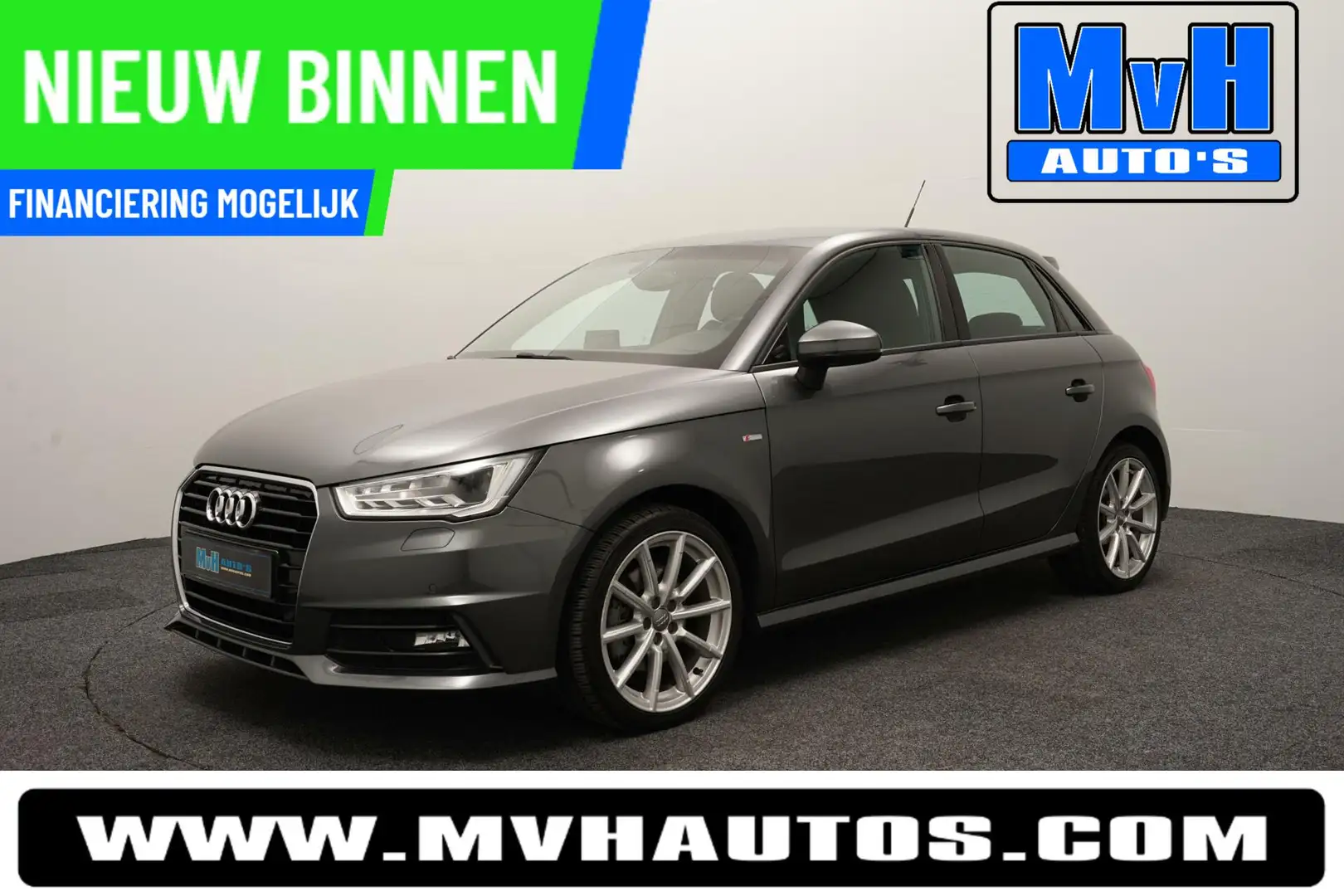 Audi A1 Sportback 1.4 TFSI Sport S-Line|S-Tronic|CAMERA|NA Grey - 1
