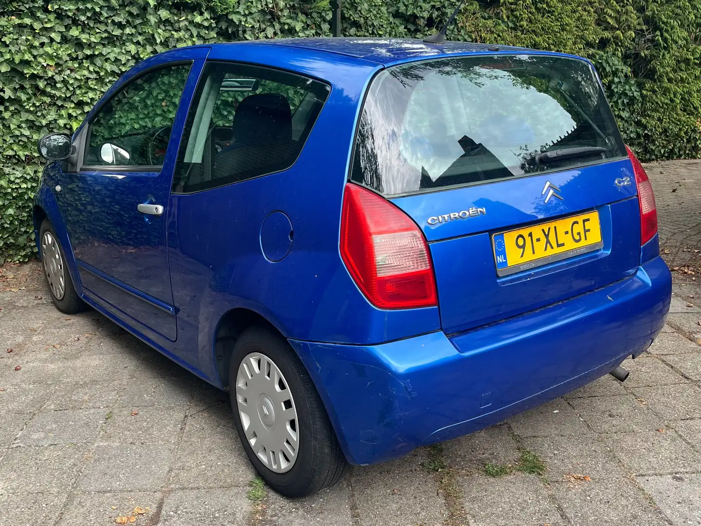 Citroen C2 C2 1.4i  Airco nieuwe apk Bleu - 2