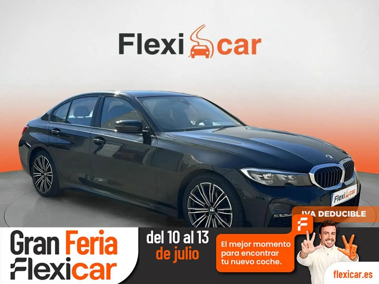 BMW 318 318d Auto. Schwarz - 1