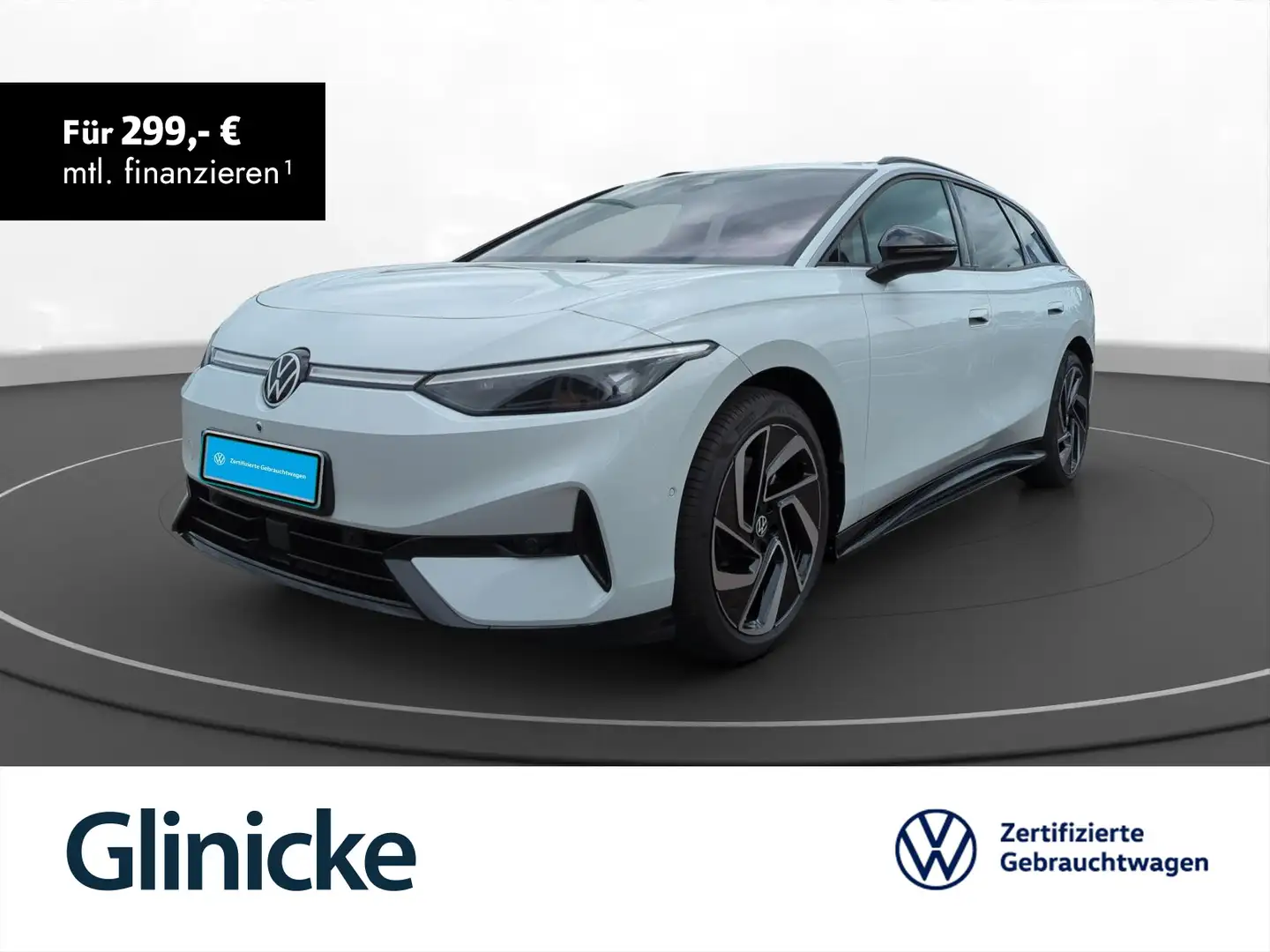 Volkswagen ID.7 Tourer Pro 77 kWh Matrix AHK Blanc - 1