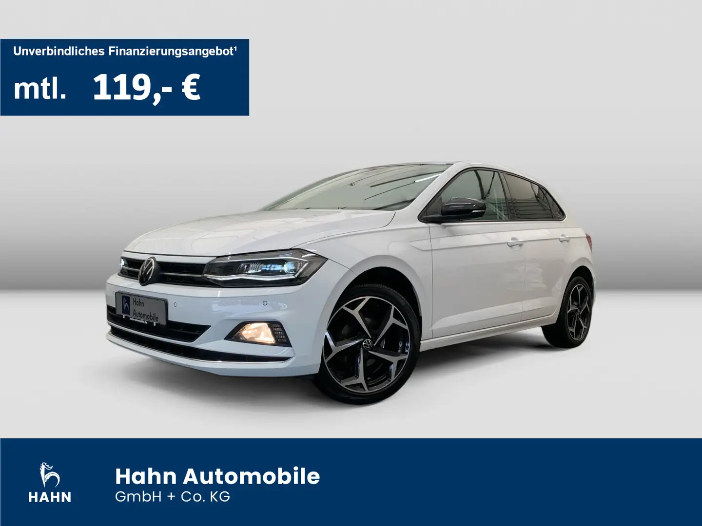 Volkswagen Polo 1.0 TSI Highline LED App-Connect Klima Blanc - 1