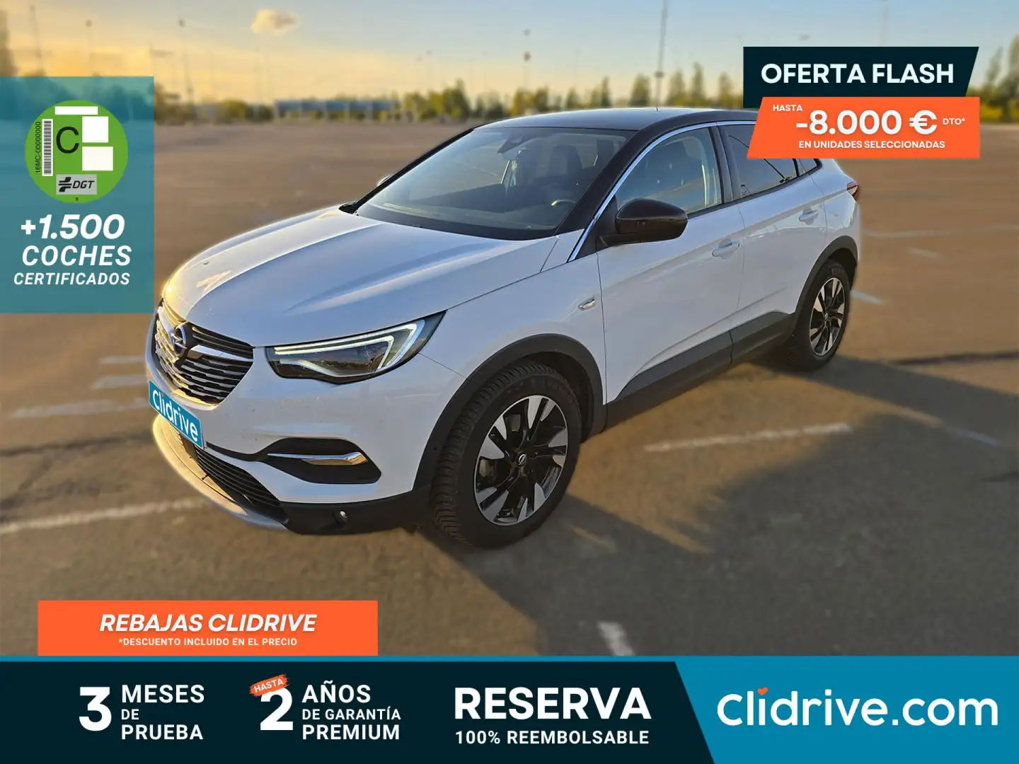 Opel Grandland X 1.6 Turbo Ultimate Auto Blanco - 1