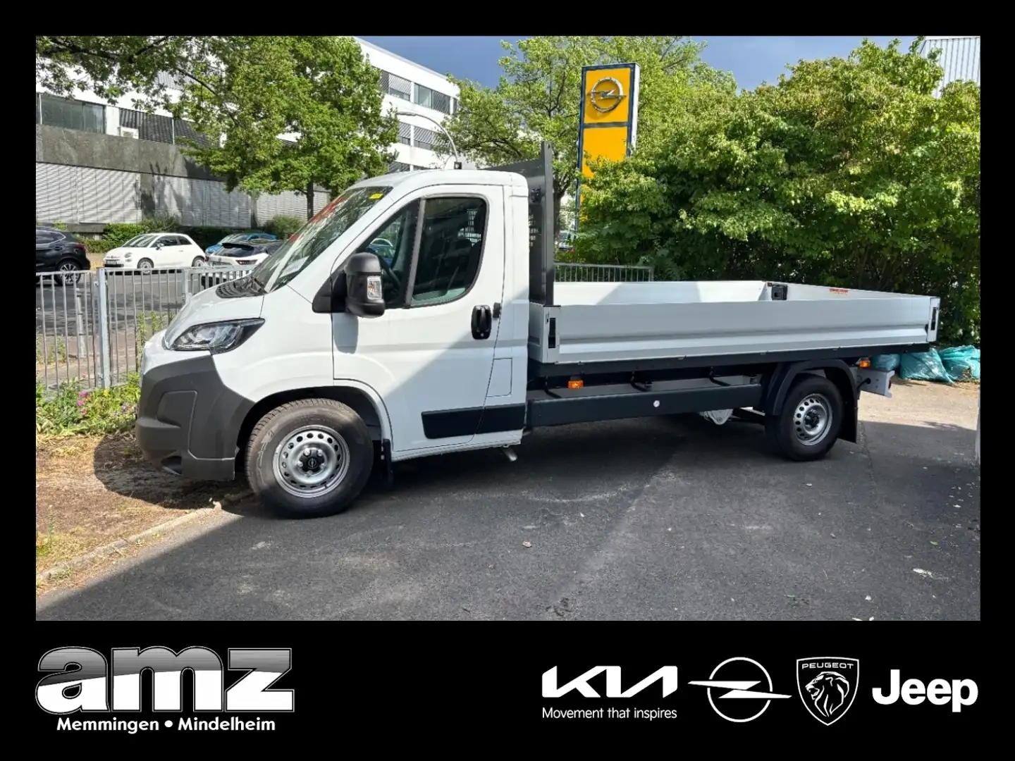 Opel Movano Pritsche L3 3.5t AHK*45%NachlassAktion* Blanc - 1
