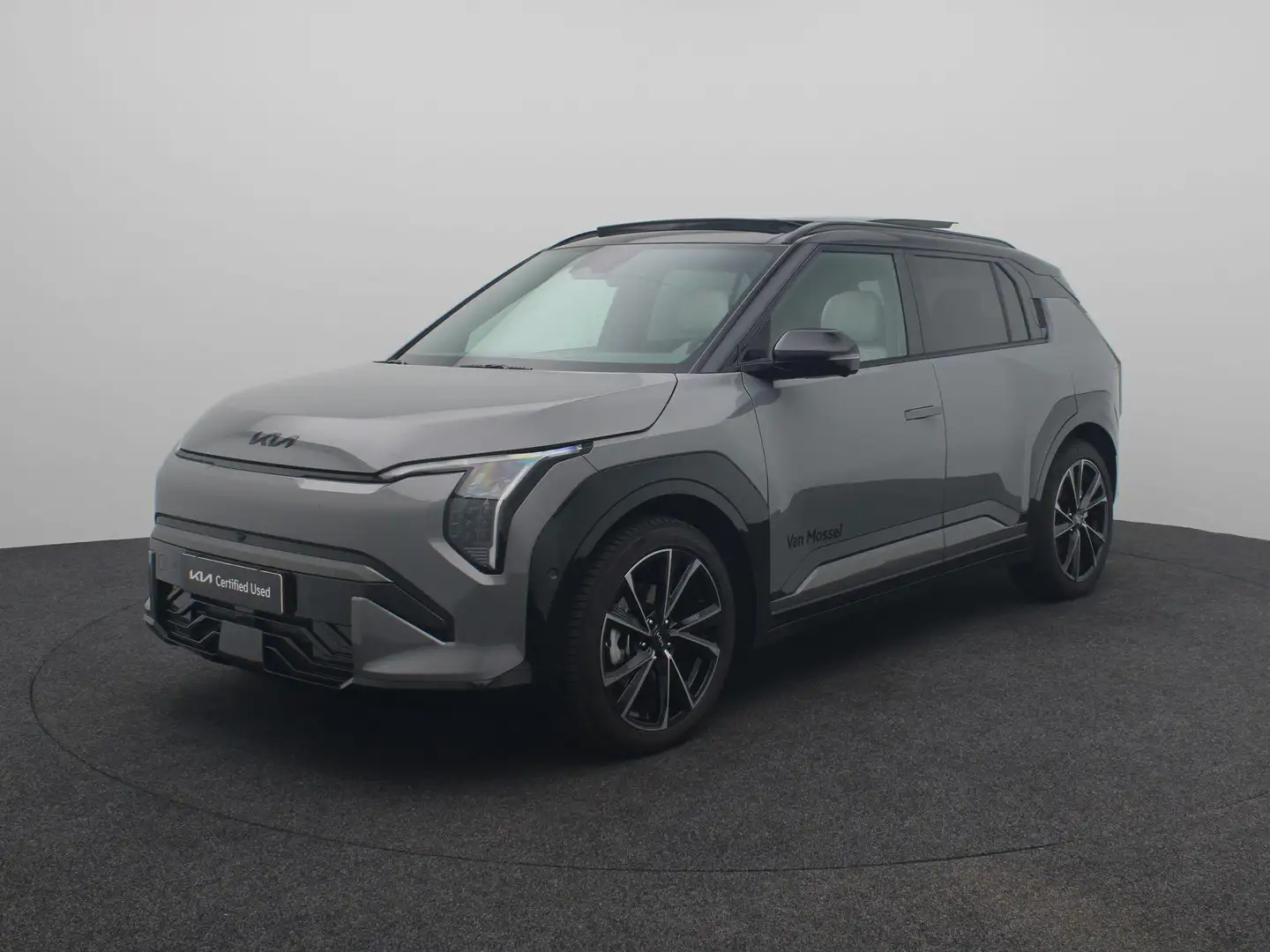 Kia EV3 GT-PlusLine 81.4 kWh Leder | Pano Dak | Elektrisch Grijs - 1