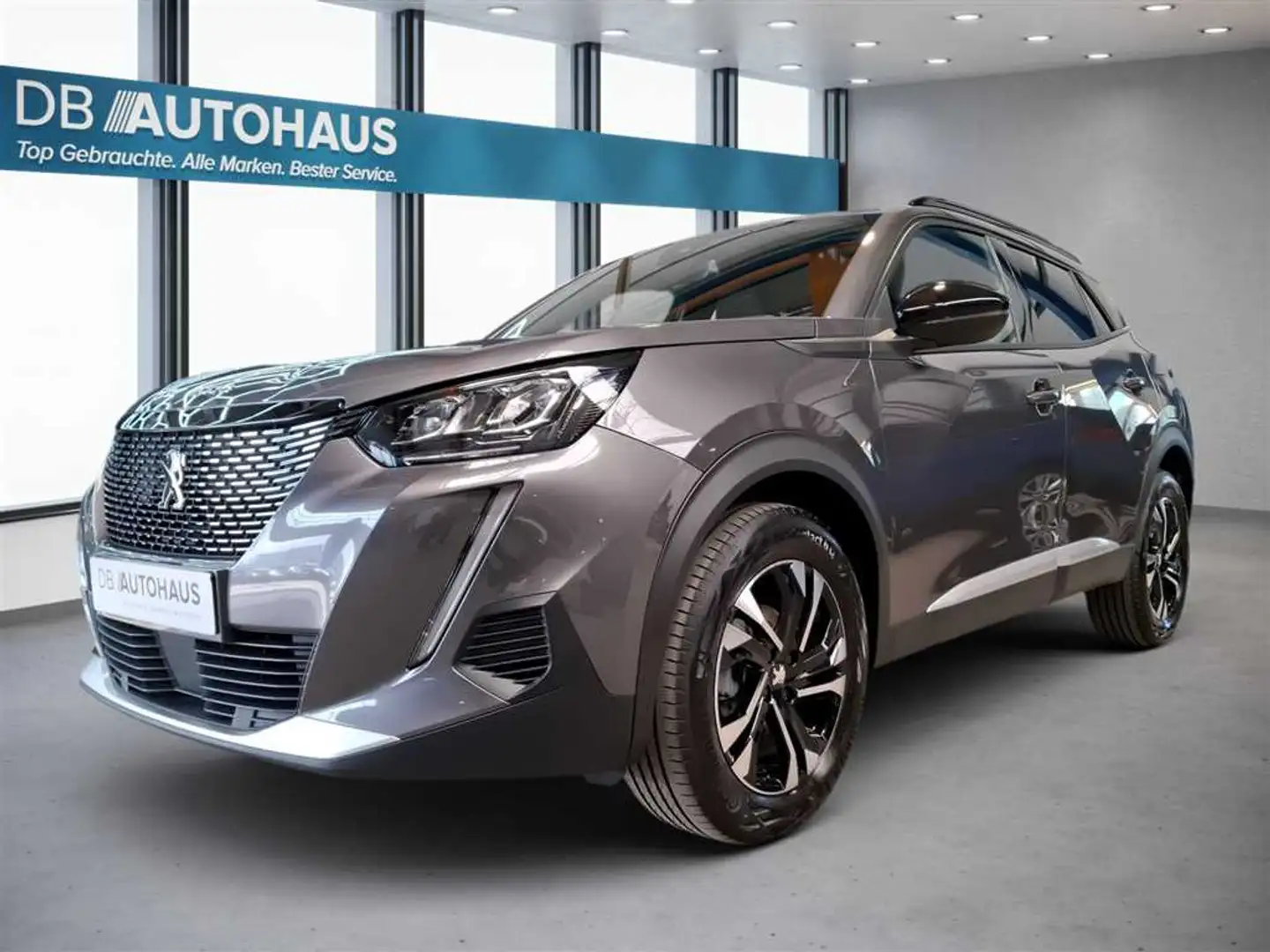 Peugeot 2008 Allure Pack 1.2 PureTech Automatik Grijs - 1