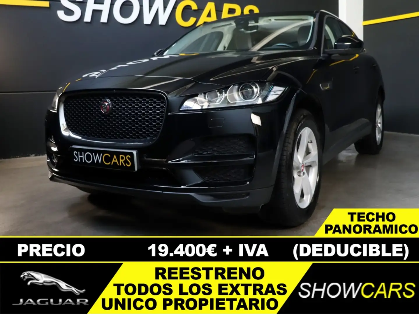 Jaguar F-Pace 2.0i4D Prestige Aut. AWD 180 Negro - 1