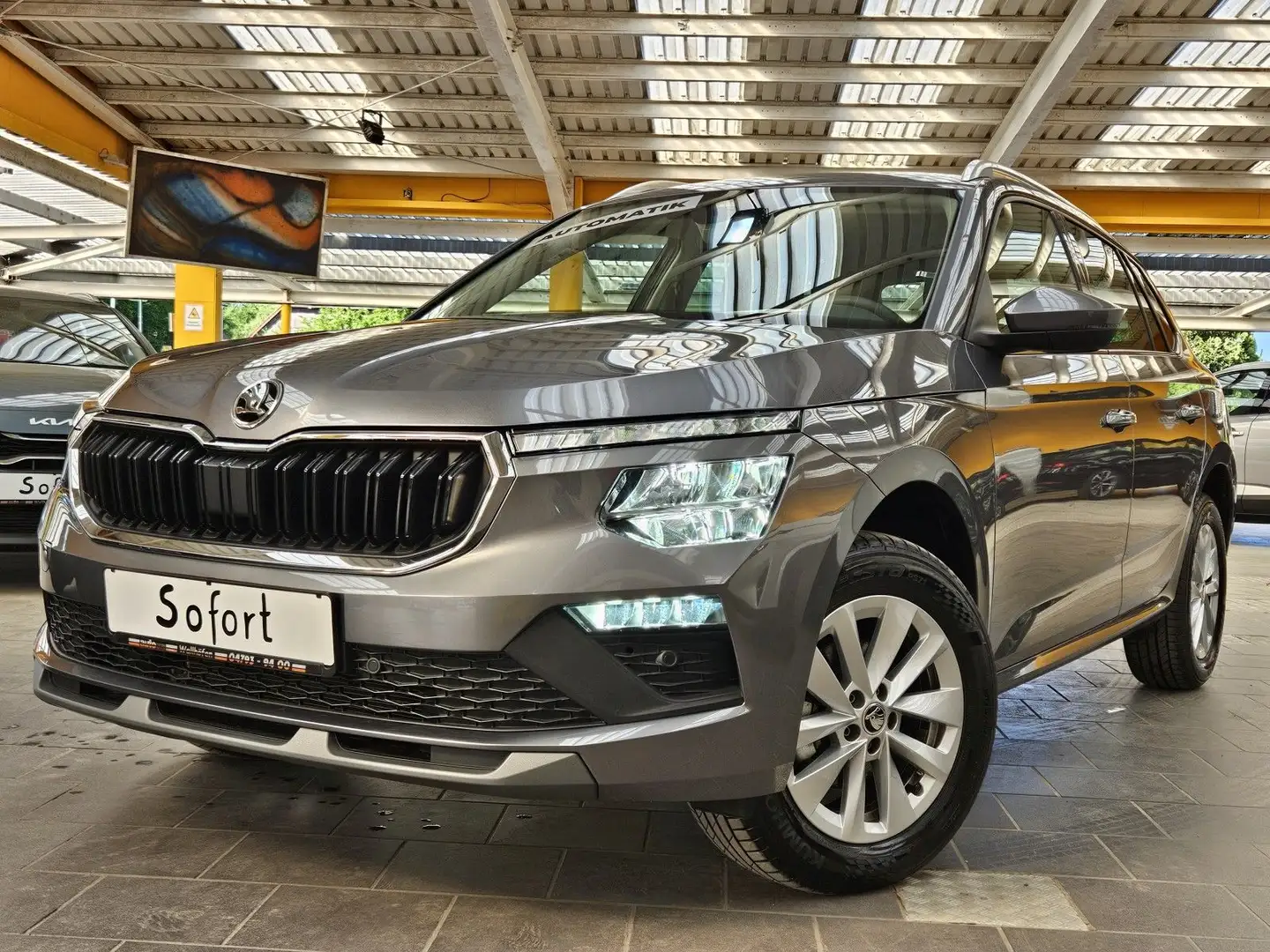 Skoda Kamiq TSI DSG Selection e.Heckklappe Winterpaket Grau - 1