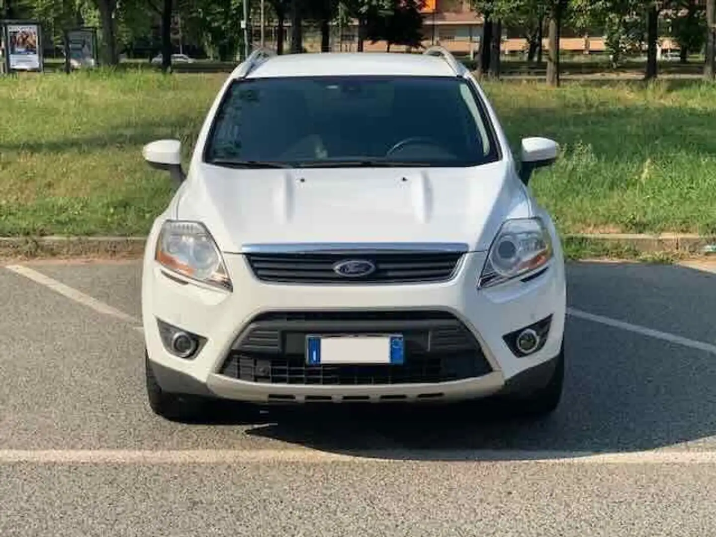 Ford Kuga Kuga I 2009 2.0 tdci Titanium 4wd 163cv Blanc - 1