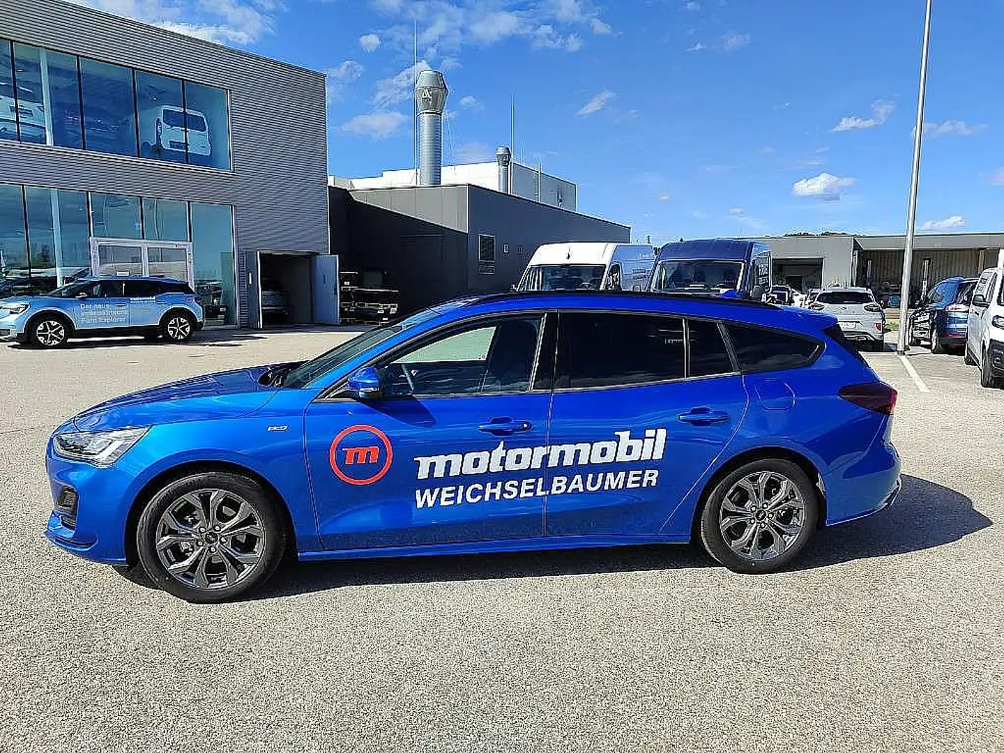 Ford Focus Turnier 1,0 EcoBoost Hybrid ST-Line Bleu - 2