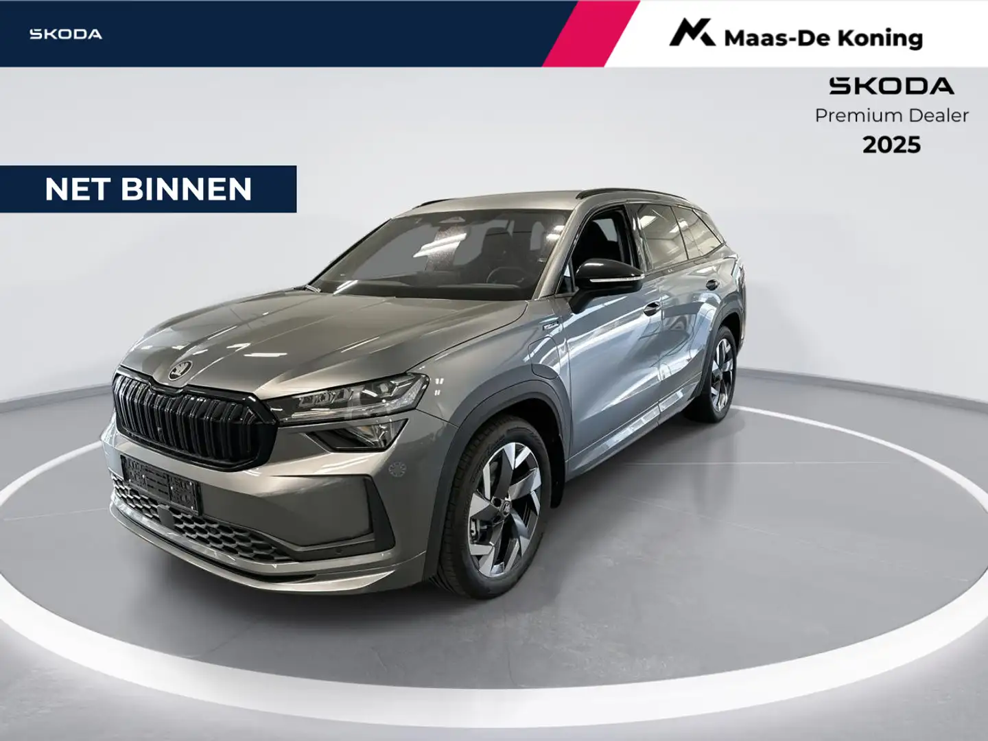 Skoda Kodiaq 1.5 Tsi 204pk DSG PHEV Sportline Business · Keyles Grijs - 1