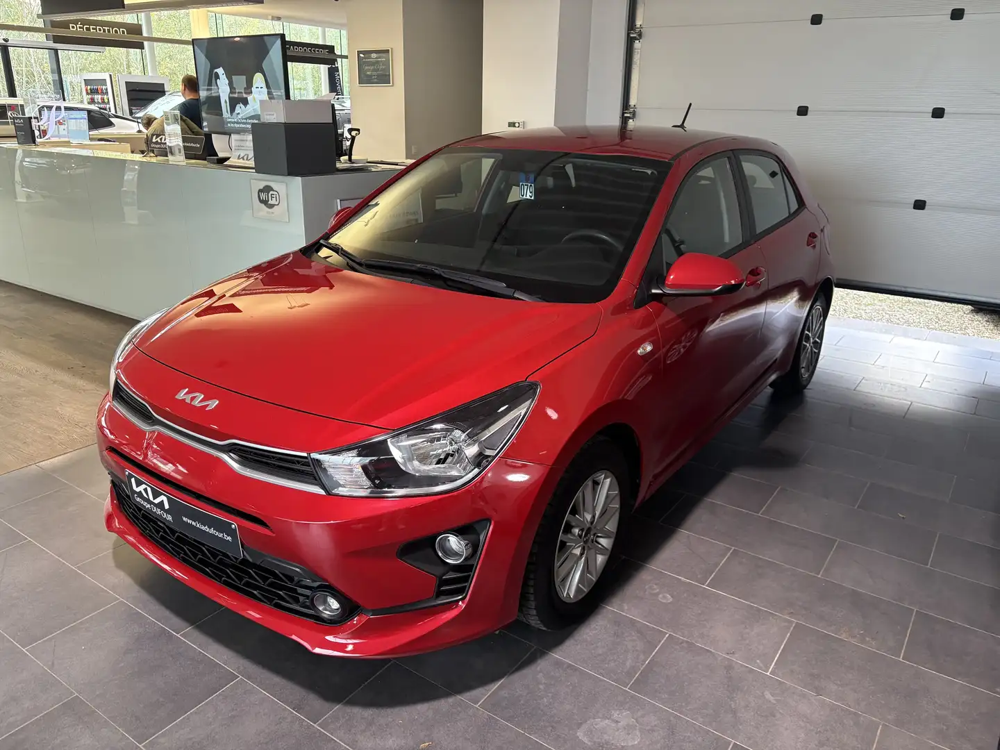 Kia Rio 1.2 Active ISG Rouge - 1