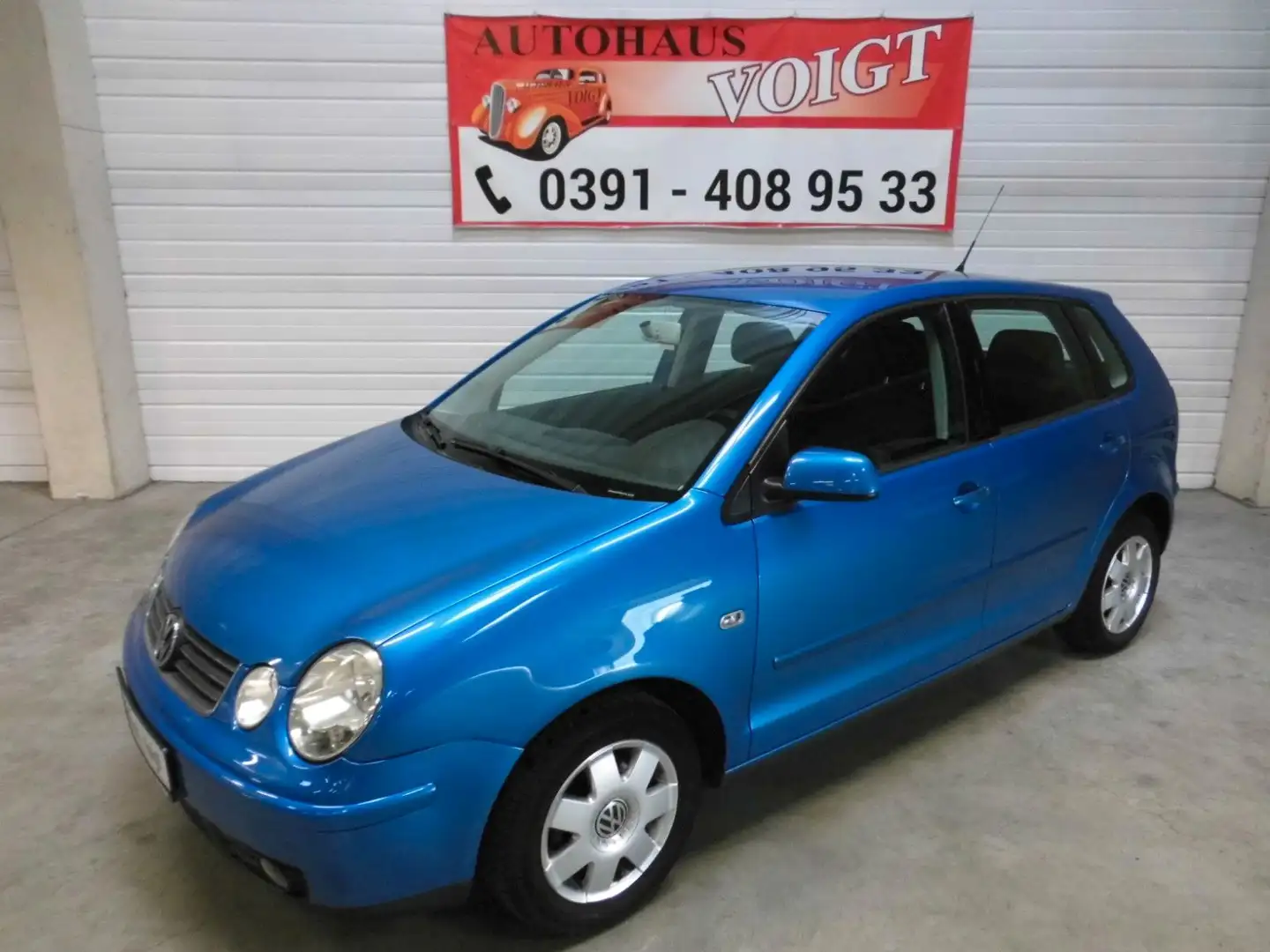 Volkswagen Polo IV Highline Blue - 1