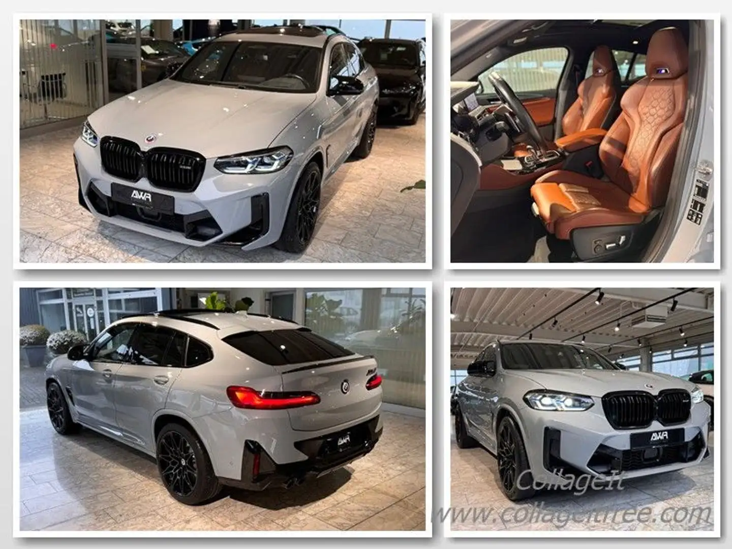 BMW X4 M Competition PANO*21"*HUD*LIVE*M-SITZE*H&K* Grau - 1
